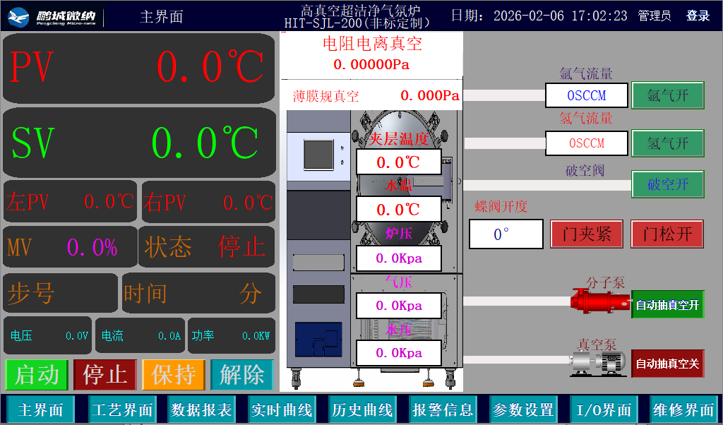 真空氣氛爐 HIT-SJL-200(非標定制) 操作界面.png